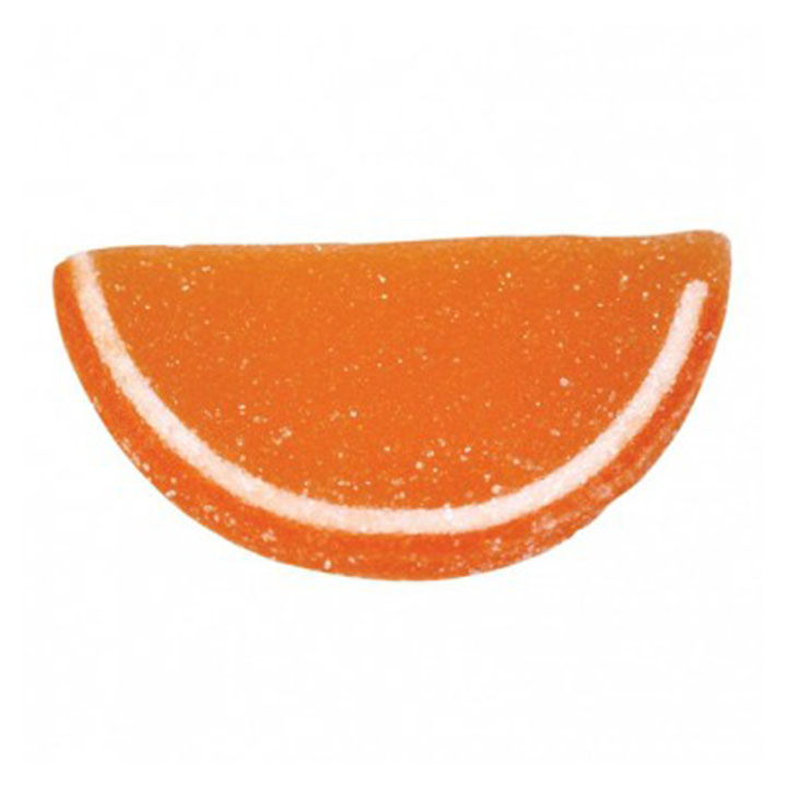 Orange Fruit Slices 8oz.  Maumee Valley Chocolate and Candy